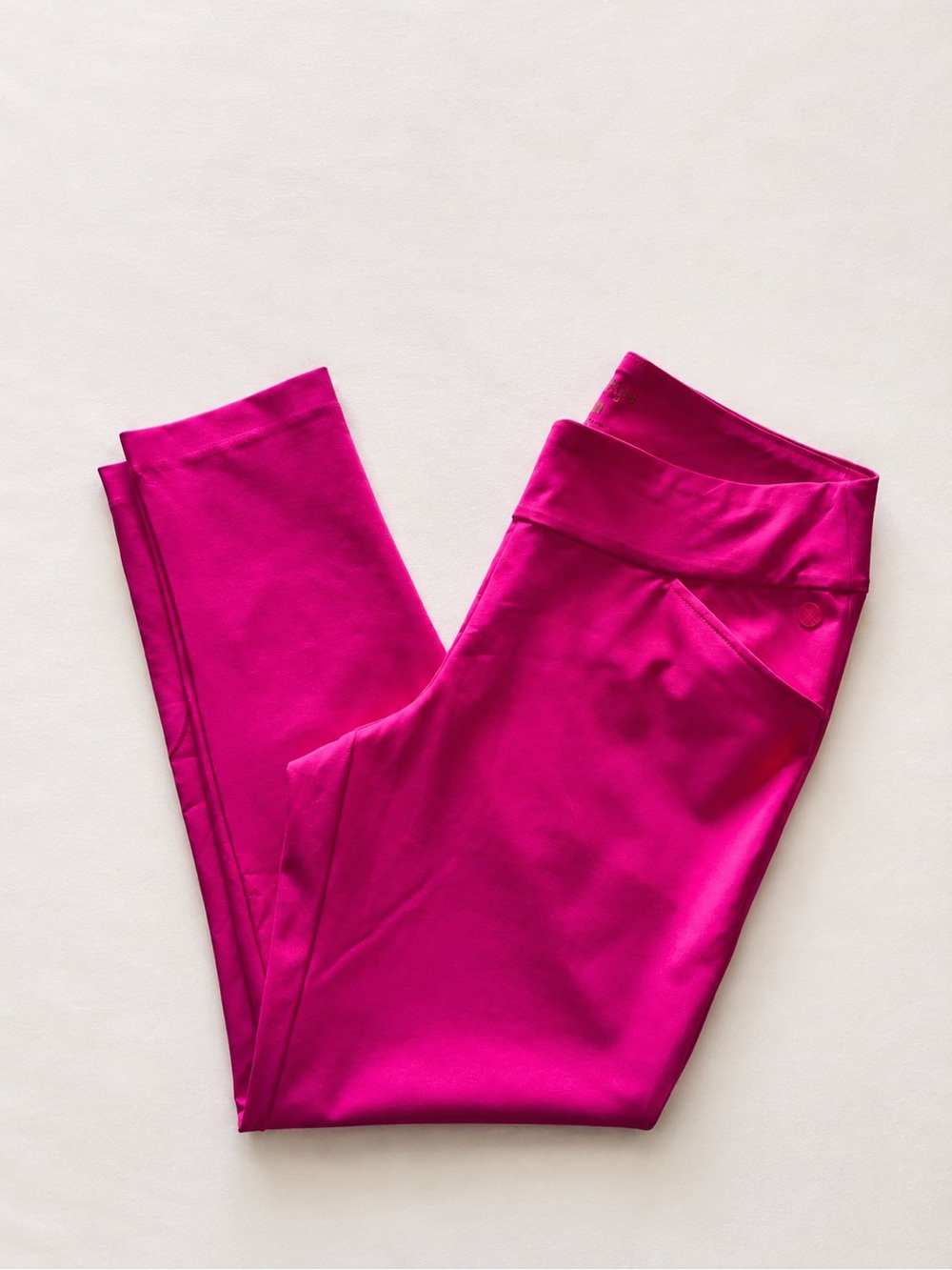 Lilly Pulitzer Luxeletic SZ 14 Hot Pink Corso Pants